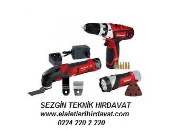 EİNHELL AKÜLÜ ALET SETİ TE-TK 12 Lİ